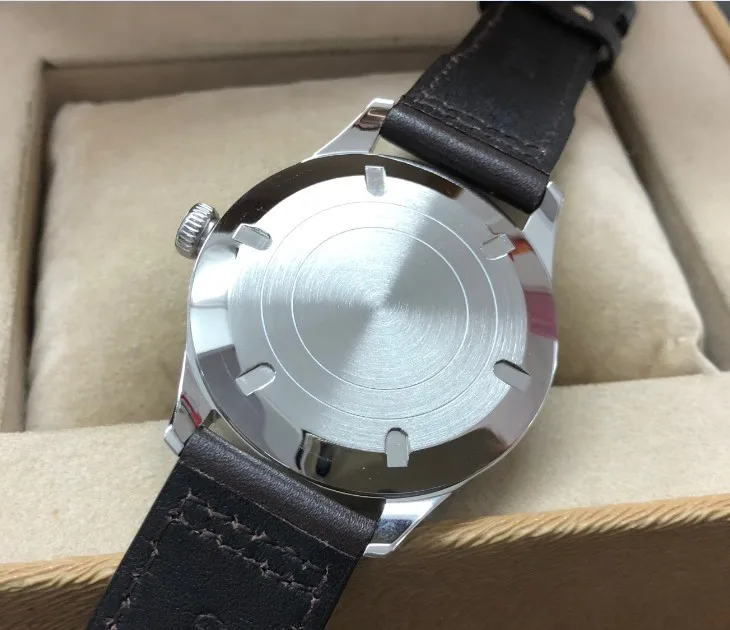 40.5mm GEERVO white or black dial Japanese VH31 Quartz movement men\'s watch luminous Pilot watch g349-g8
