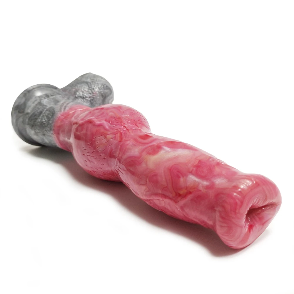 27.5*5.8CM Super Large Dildo Suction Cup Realistic Dog Dick Sex Toys For Woman Gory Raw Meat Color Animal Horse Dog Penis Dildos