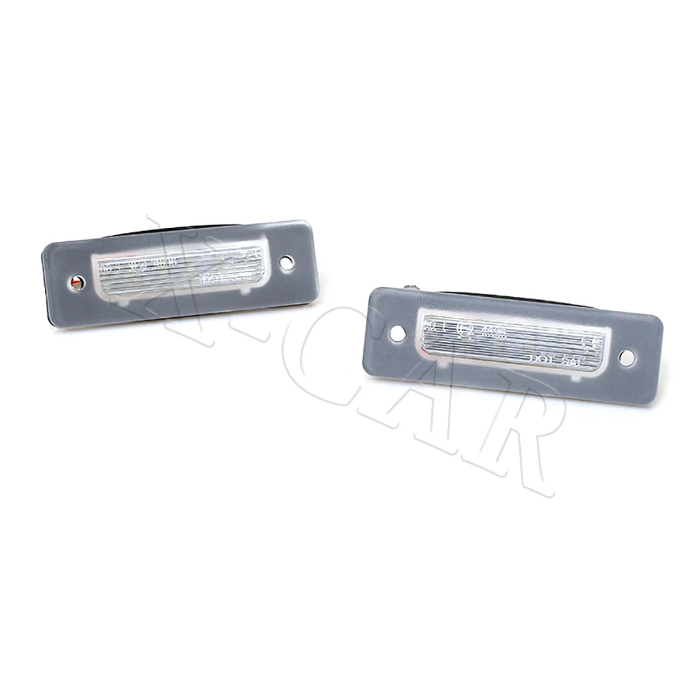 R-AUTO License Plate Light A Pair LED For BMW 3-Series E30 5-Series E12 E28 6-Series E24 7-Series E23 For M1 E26 For Z1 Roadstes