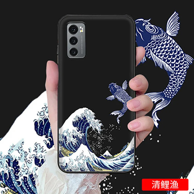 For LG Wing 5G Case HD Painted Cartoon Hard PC Back Cover For LG Wing Protective Case Slim thin Shell