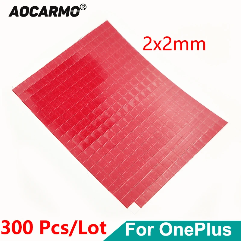 300pcs/lot Water Turns Red Sticker Damage Seal Warranty Indicator Sensors Repair Adhesive 2x2mm For OnePlus 1 2 3 3T 5 5T 6 6T 7