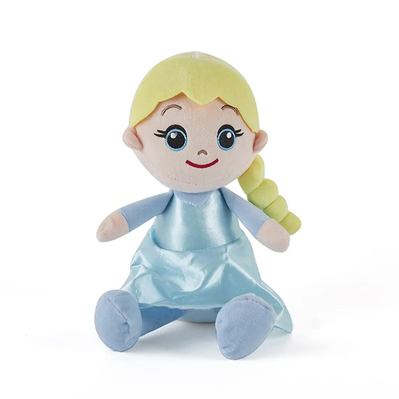 Frozen 20 CM Anna Elsa Plush Doll Toys Cute Girls Toys Queen Princess snowman Doll Girl Birthday Gifts