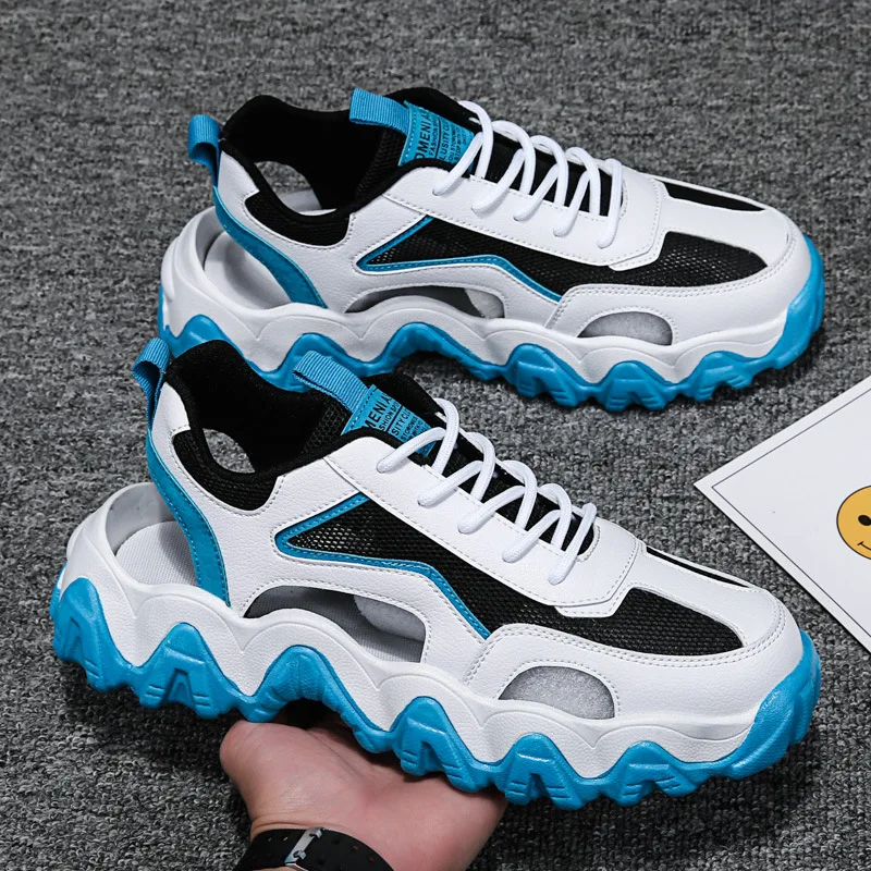 Men's Sports Shoes 2021 Summer Latest Designer Fashion Hollow Out Comfortable Simple Leisure Sports Beach Hole Shoes