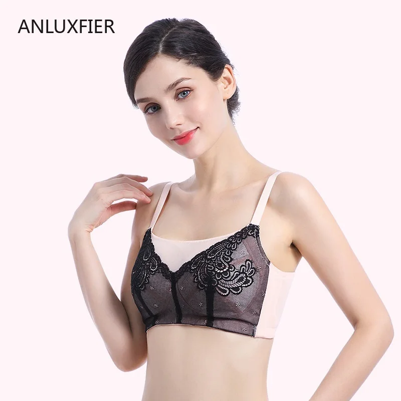 H9690 Artificial Breast Bra After Breast Cancer Surgery Full Cup No Steel Ring Comfortable Breathable Lingerie Sexy Thin Bras