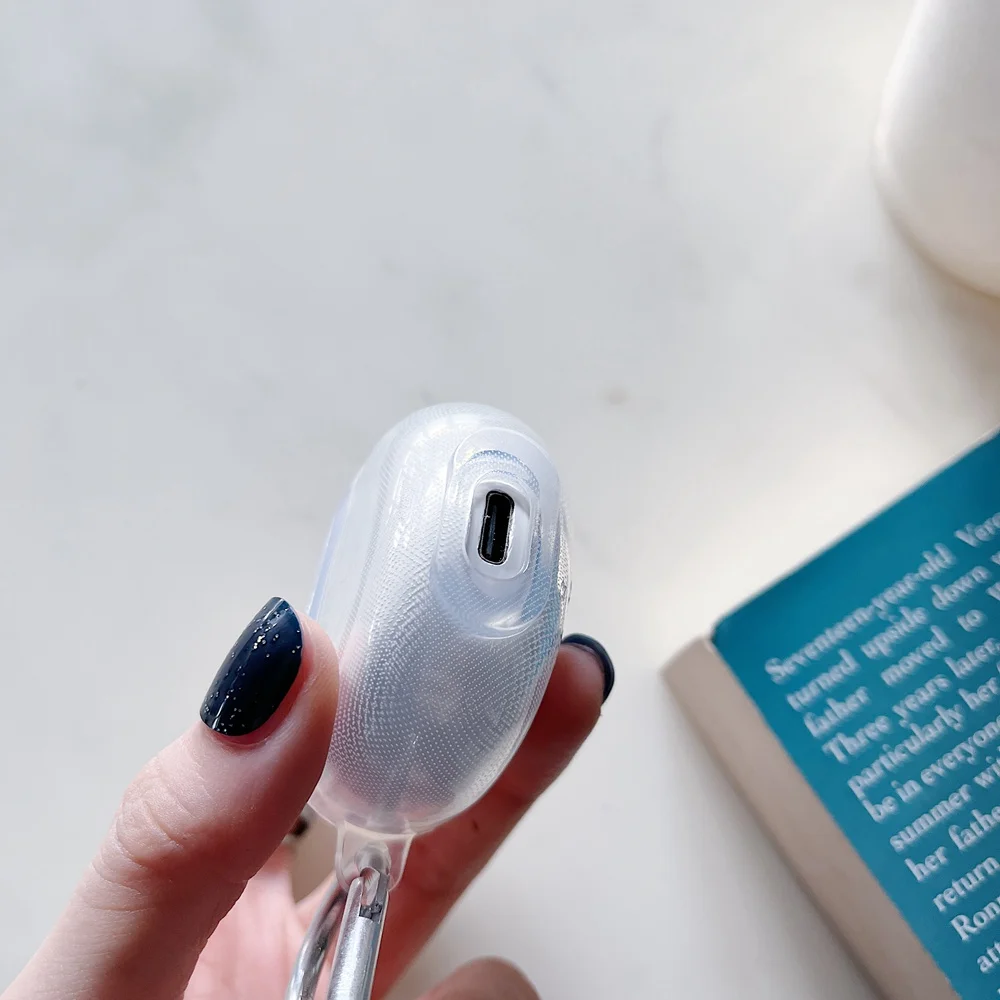 Чехол для беспроводных наушников Lenovo HT38 TWS с мультяшным астронавтом, мягкий чехол для наушников из ТПУ с зарядкой для Lenovo HT38, защитный чехол