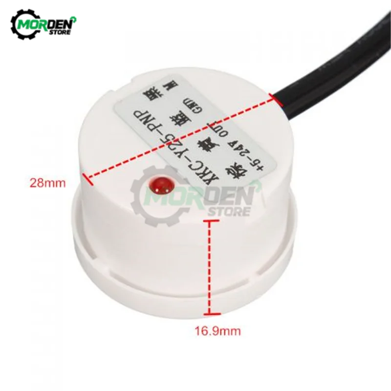 XKC-Y25-V T12V XKC-Y25-PNP XKC-Y25-NPN 5V 12V 24V Water Liquid Level Switch Liquid Level Detector Level Sensor Switch DC 5-24V