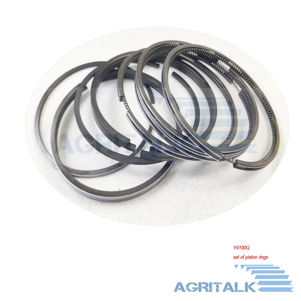 Set of piston rings for engine Yangdong Y4100Q / YSD490Q /