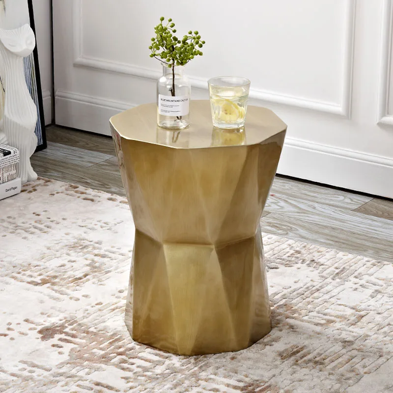 Creative Light Geometric Modern Minimalist Casual Small Side Table