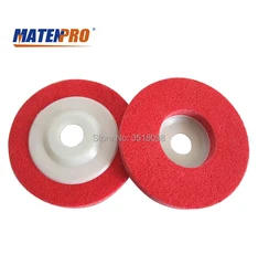 5 inch Nonwoven Polishing Wheel, Fast Heat Dispelling, No Black Discoloration, Abrasion-resistant