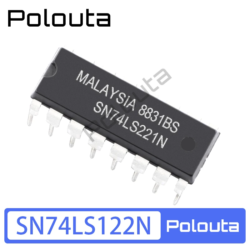 5 Pcs Polouta SN74LS122N Re-trigger Monostable Trigger DIP-14 Arduino Nano Integrated Circuits Diy Electronic Kit Free Shipping