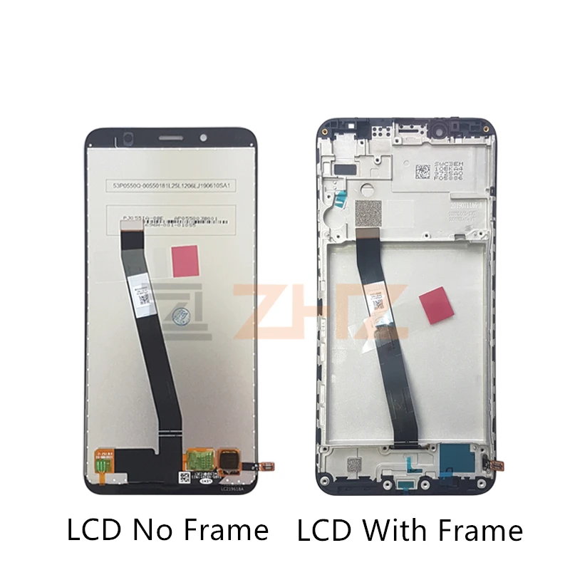 For Xiaomi Redmi 7A LCD Display Touch Screen Digitizer Assembly With Frame For Redmi 7a Display Replacement Repair Parts