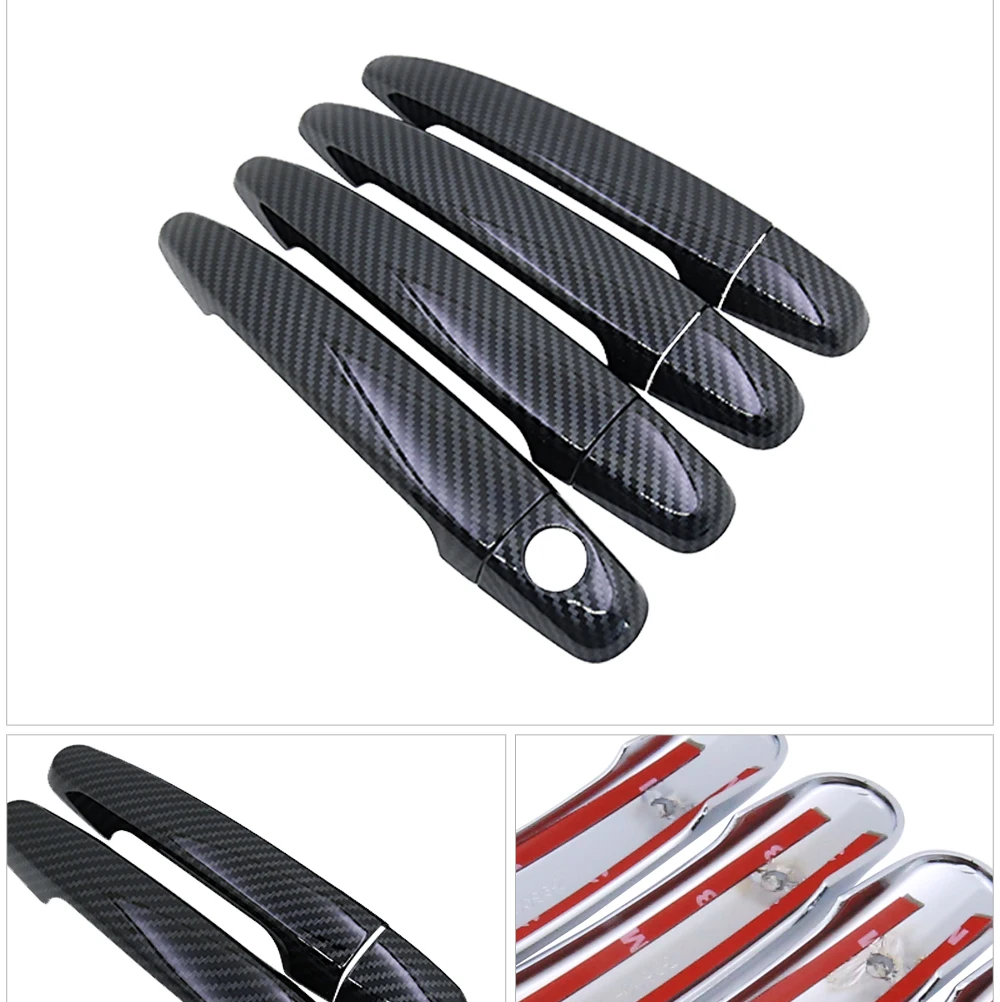 for Toyota Premio Allion T260 2008 2009 2010 2011 2012 2013 2014 2015 2016 2017 2018 Carbon Fiber Door Handle Cover Accessories