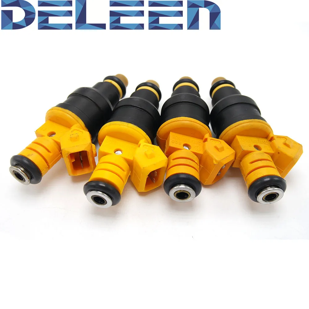 Deleen 8Pcs Original Fuel Injectors 0280150943 For Ford F150 - 350 4.6 5.0 5.4 5.8L V8 Car Accessories