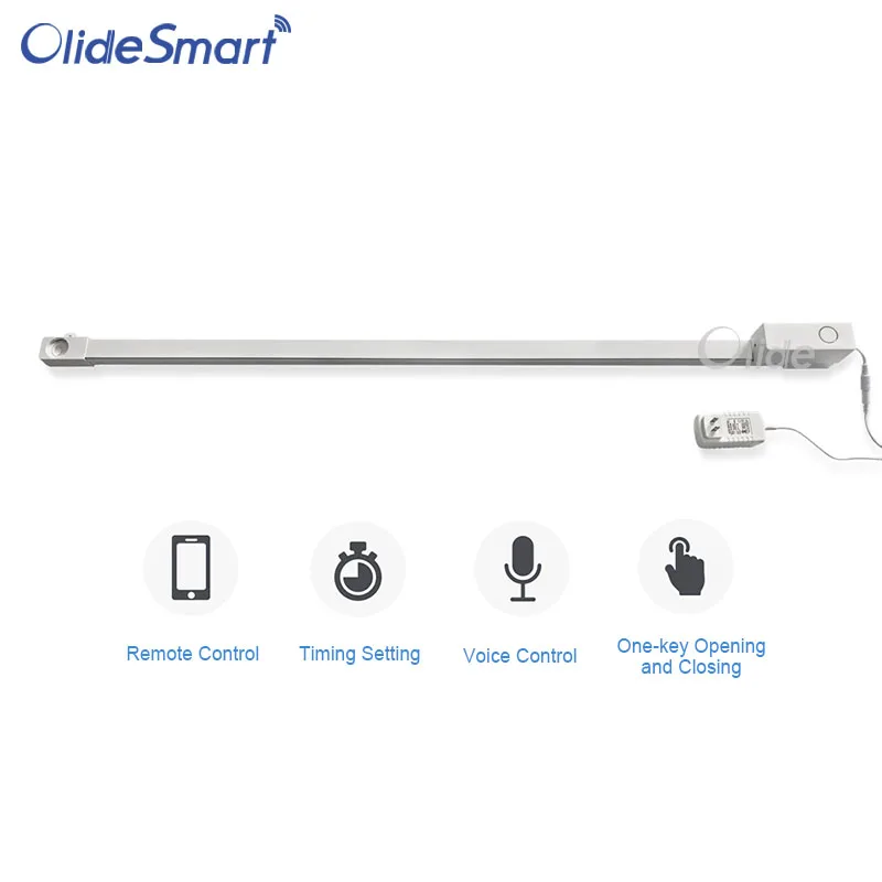 Olide Smart DIY Household Sliding Door Opener Phone App Control Workable No Need Drilling