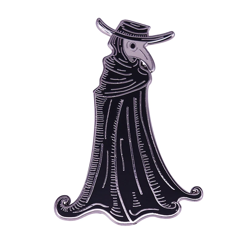 SteamPunk Plague Doctor Enamel Pin