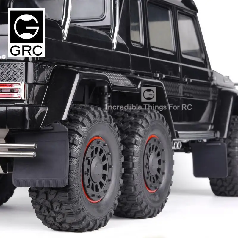 Grc Front Rear Rubber Fender Mudguard With Metal Bracket For Traxxas 1/10 Trx4 G500 82096-4 Trx6 6x6 G63 88096-4 Crawler Car