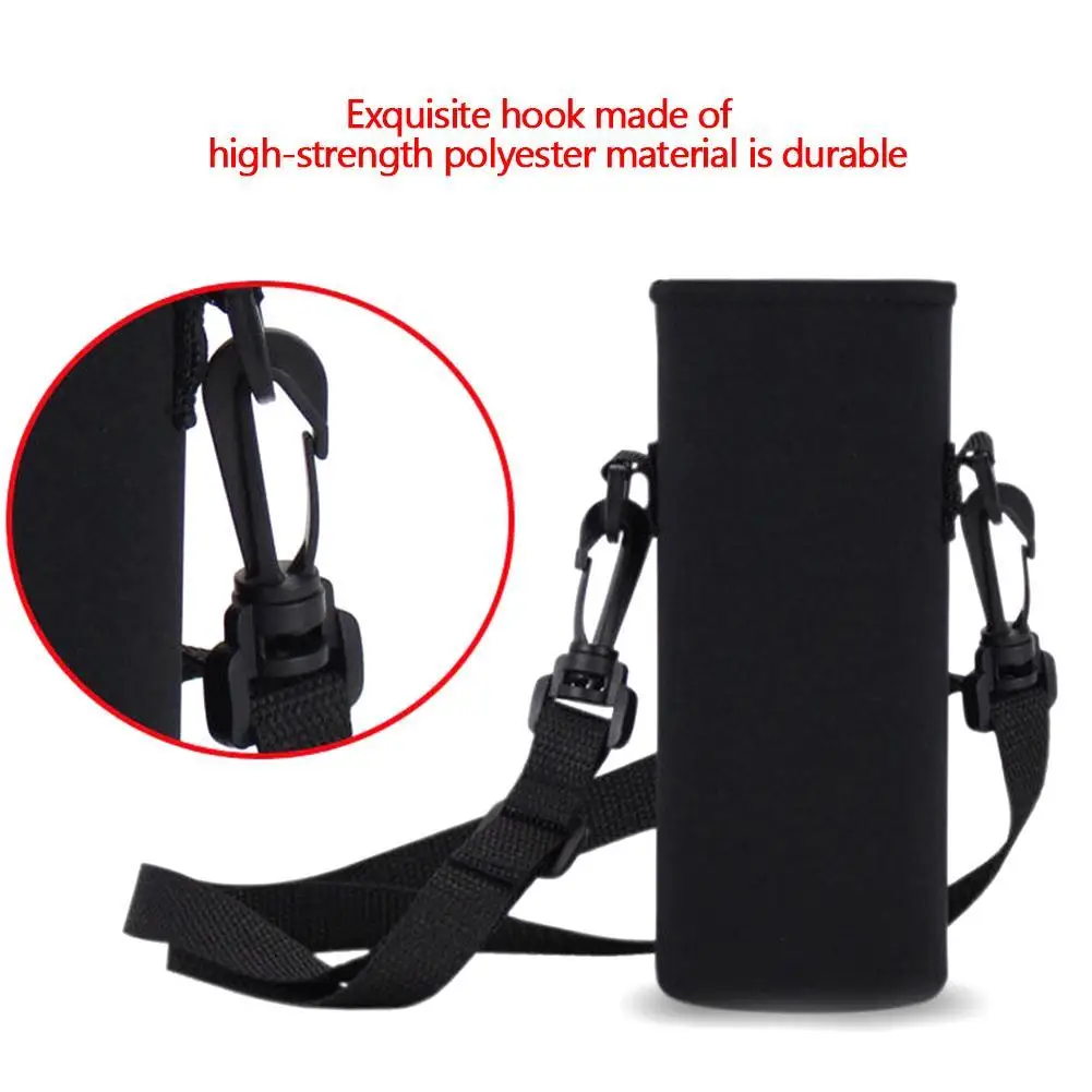 Outdoor Sports Water Bottle Thermal Holder Bag Scald-Proof Cases Cover Sleeve With Strap Suitable For 1 L Water Bottle