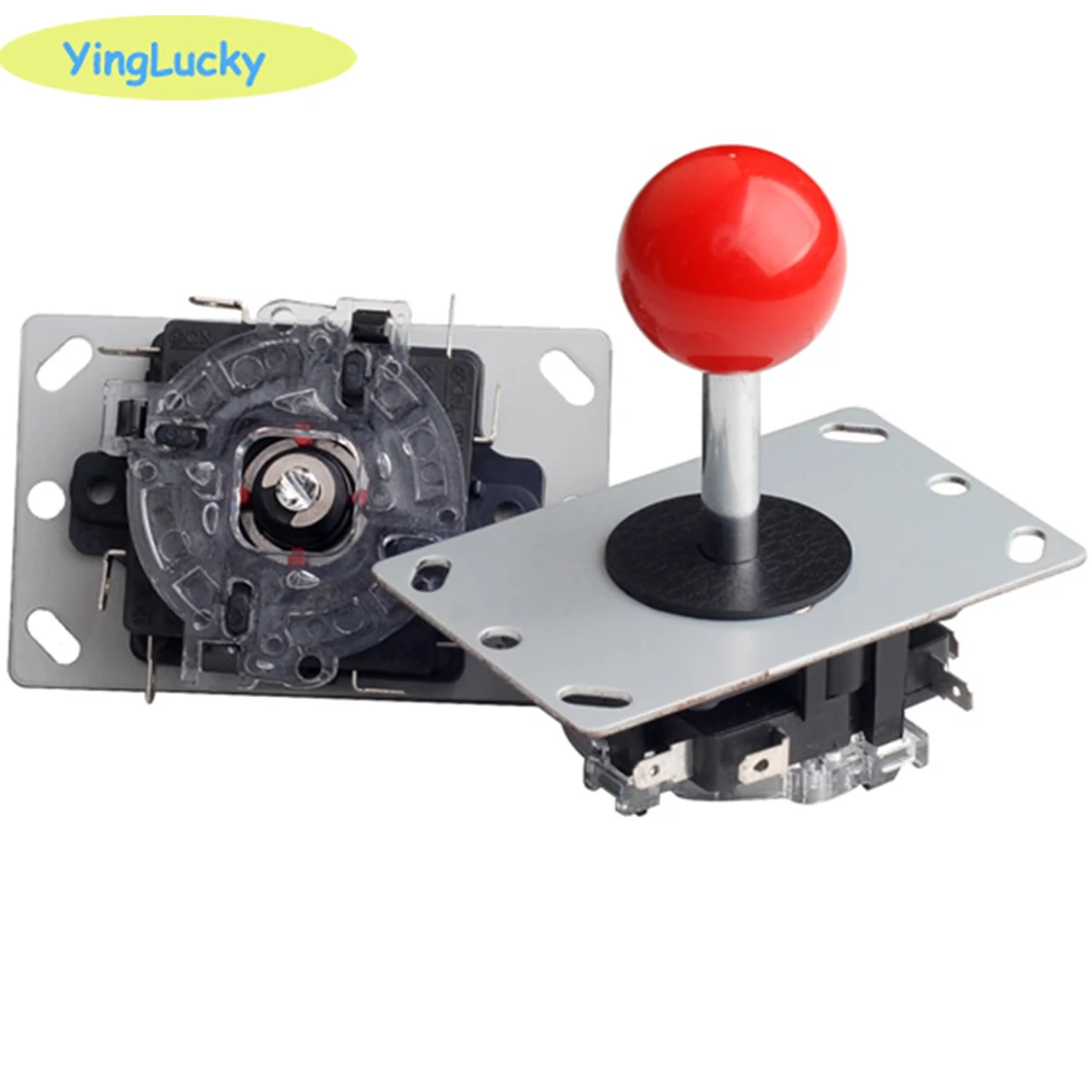 Arcade stick,Arcade joystick with lb-35 ball head 4/8way gear joystick game console arcade cabinet replacement joystick