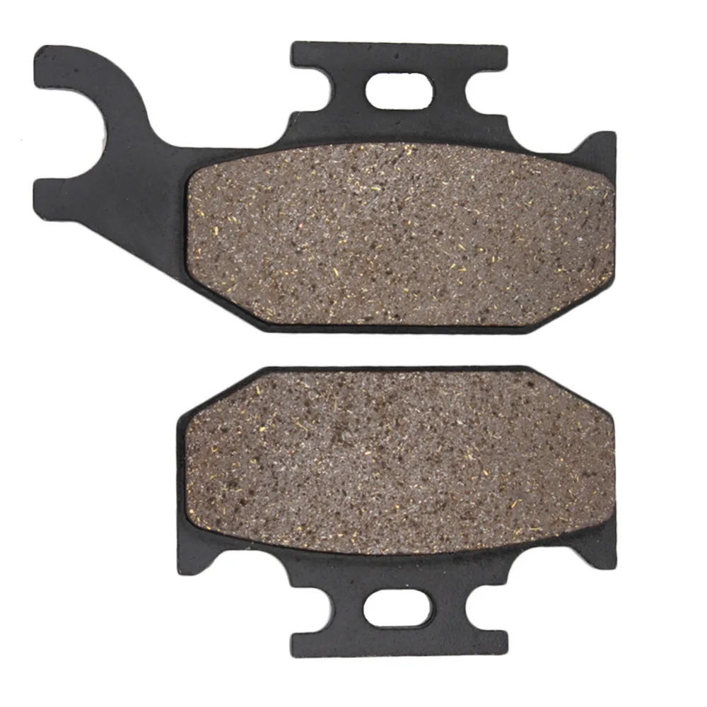 Motorcycle Rear Brake Pads for YAMAHA YXR450 2006-2009 YXR 660 Rhino 660 2004-2007 YFM700 YFM 700 Raptor 2006-2012 Brake Disks