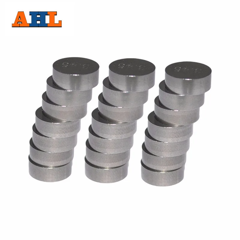 

AHL 100pcs Motorcycle Engine Parts Adjustable Valve Pad Shims 9.48 mm Complete Valve Shim Kit Cams 3.60-4.00