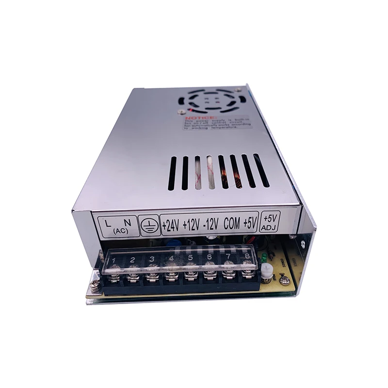 200W Quad Output Multiplex Voltage Switching Power Supply SMPS AC 100-120V/200-240V Selected by Switch for LED Light Q-200W