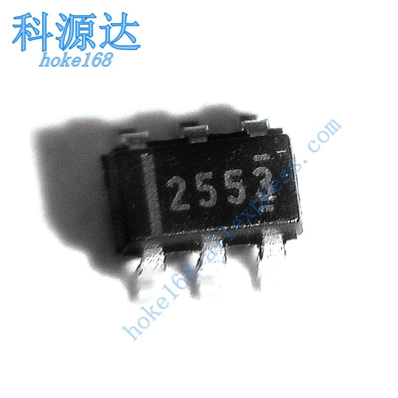 10pcs TPS2553DBVR TPS2553DB 2553 SOT23-6 TPS2553 TPS2553DBVT Original In Stock