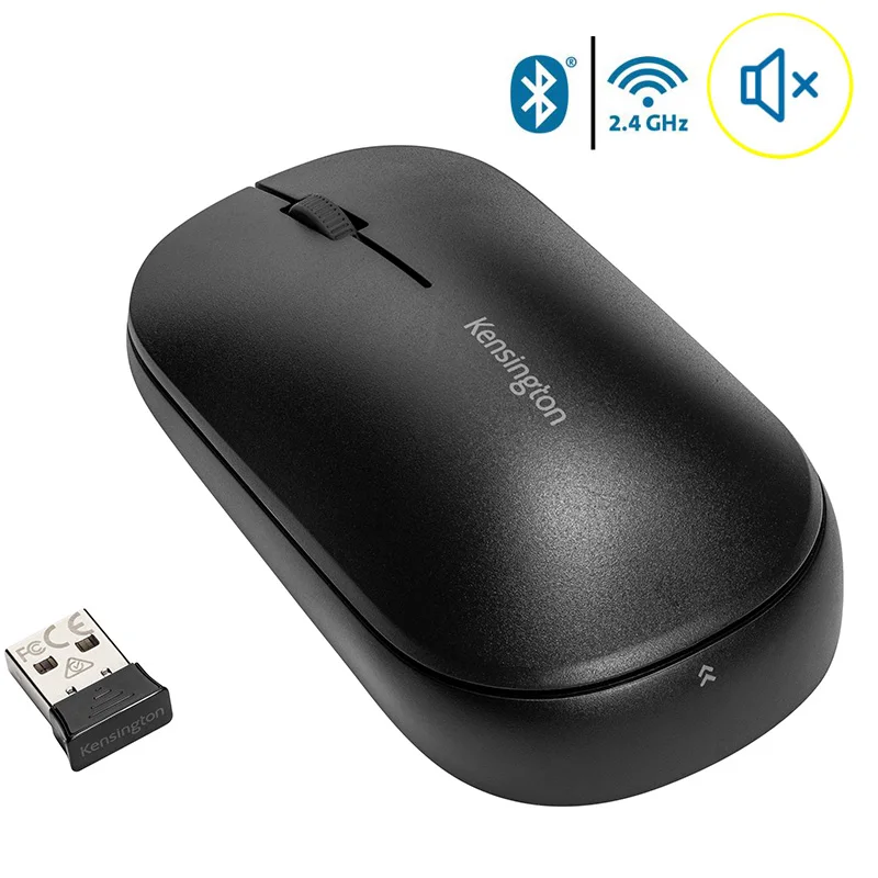 Kensington SureTrack Dual Wireless Mouse via USB or Bluetooth K75298 K75350 K75351 K75352 K75353