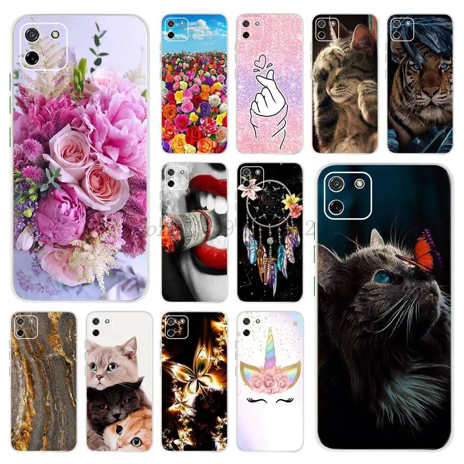 Funda de silicona a prueba de golpes para móvil, carcasa trasera de 6,5 pulgadas para Realme C11, OPPO Realme C11 C 11 RealmeC11 2020, versión Global