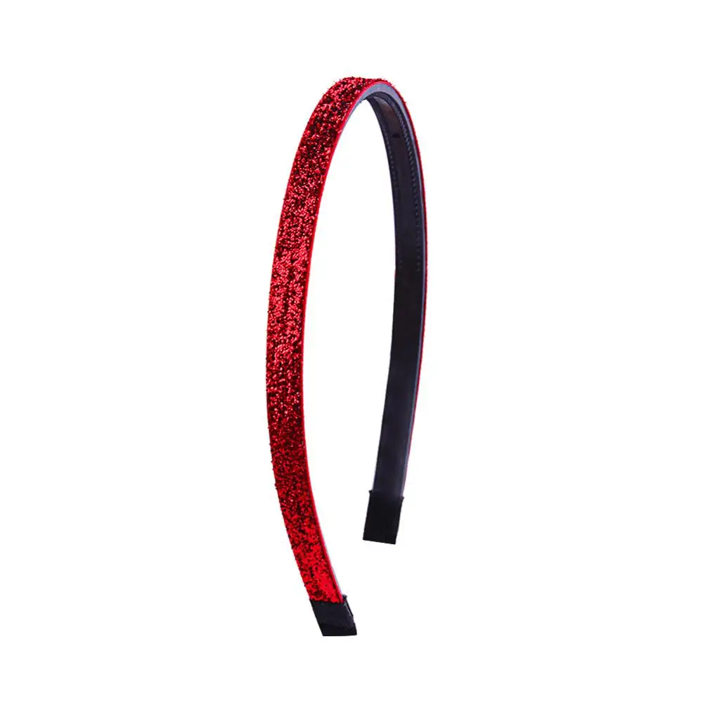 8pcs copricapo per bambini nuovi gioielli semplici accessori per capelli ragazza paillettes fascia glitter