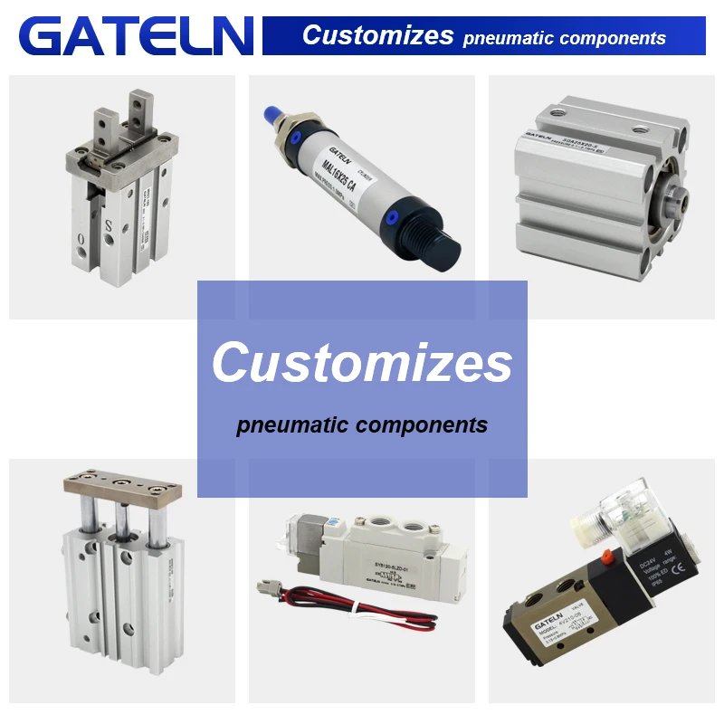 Customizes pneumatic components ，Customizes cylinders, non-standard, customizes special cylinders，Customizes solenoid valve