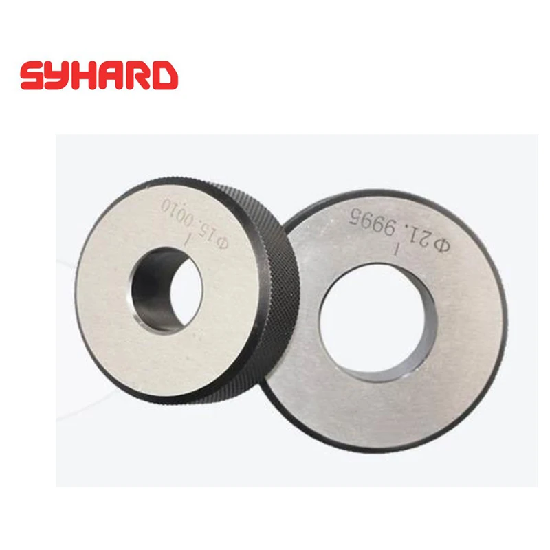 

61-110 Smooth Ring Gauge Steel Precision Go Nogo Ring Gage, Calibrate Ring Gauge, Smooth Plain Ring Gauge Precision±0.002