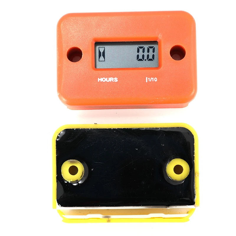 Motorcycle Hour Counter Meter Inductive Digital Engine Battery Timer LCD ATV Accessories Dirt Motocross Hours Account Motor Bik