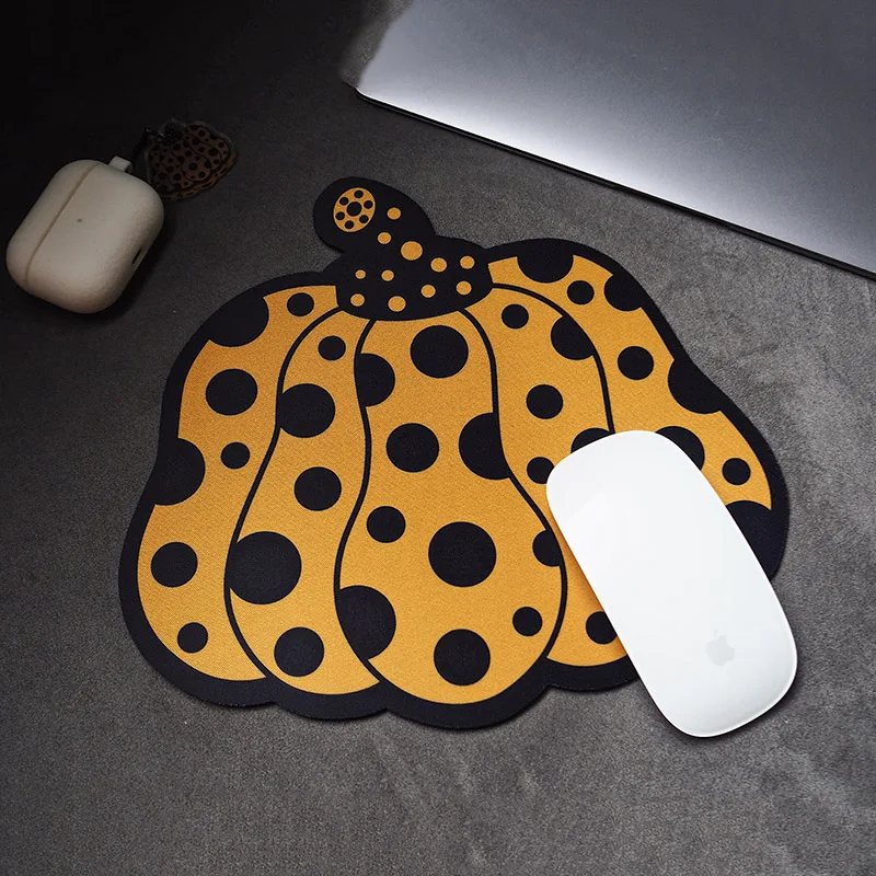 Yayoi Kusama-alfombrilla de ratón impermeable para decoración del hogar, almohadilla antideslizante para ratón, cojín de escritorio para ordenador portátil y PC