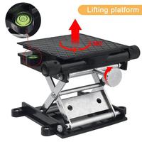 Aluminum Jack Scissor Lifter Router Table Milling Lifting Table Woodworking Engraving Laboratory Lifting Stand Carpentry Tools