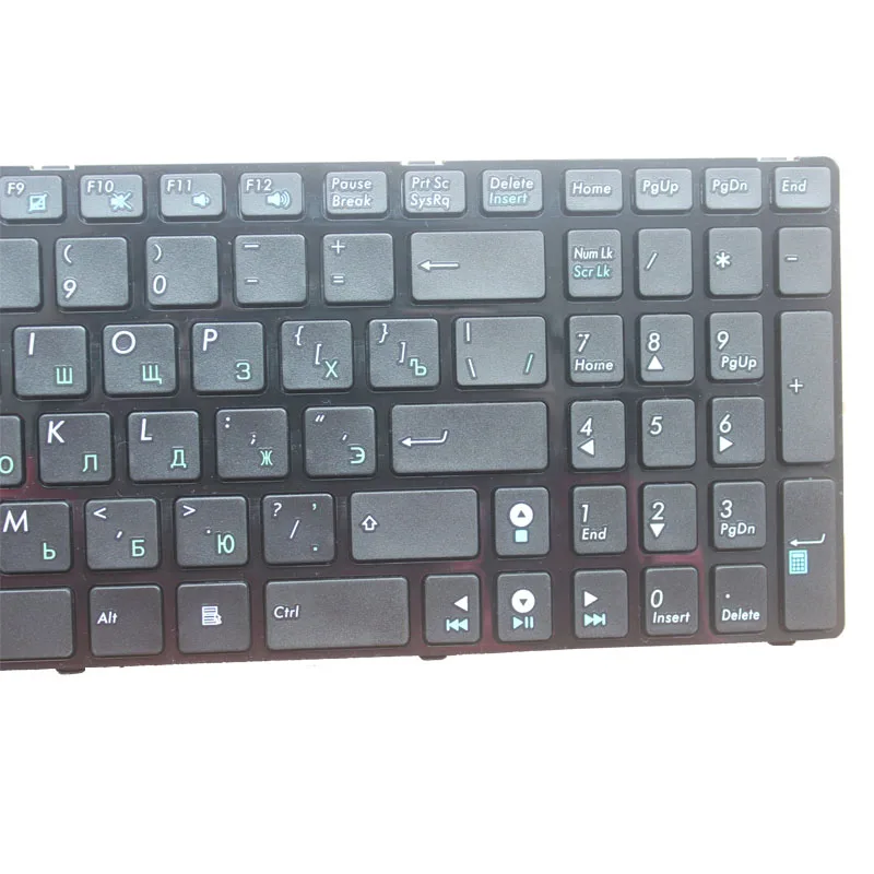 Russian Laptop Keyboard for ASUS K54C K54H K54HR K54HY K54L K54LY K54SL MP-10A73US6528 K55D K55DE K55DR K55N 0KNB0-6212US00