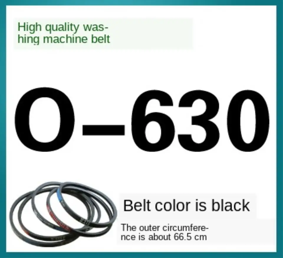 O-630E Washing Machine Drive Belt Home Appliance Parts Appliances