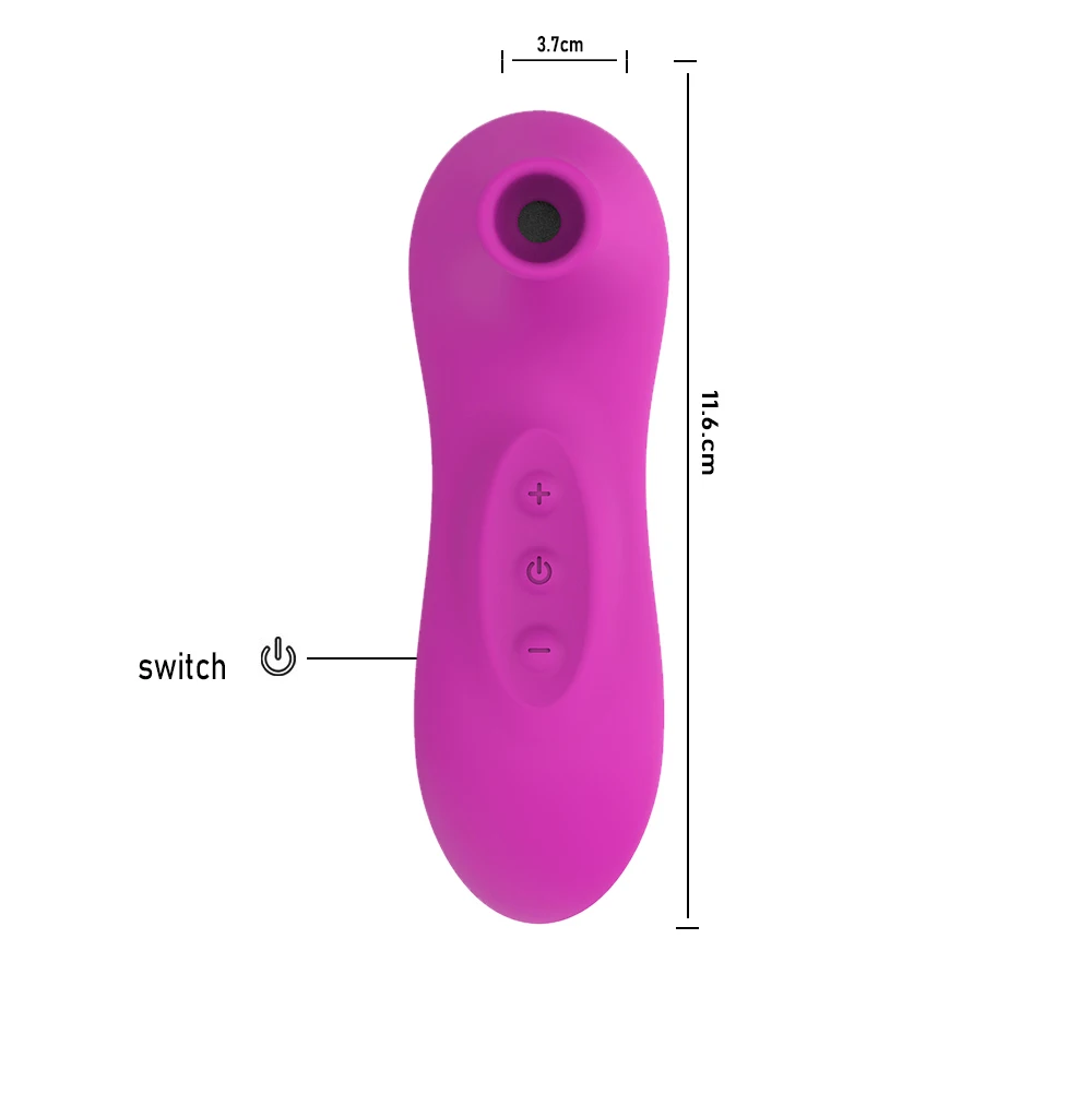 Vibratore di aspirazione del clitoride pompino leccare la lingua G Spot Strap on clitoride stimolatore capezzolo succhiare giocattoli erotici del sesso per le donne