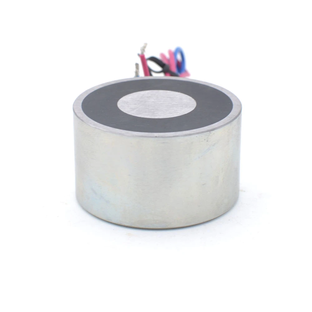 D50mm*H30mm 50KG 500N Current Degauss Electric Magnet Magnetic  Solenoid Sucker Electromagnet DC 12V 24V Powerful Rare Earth