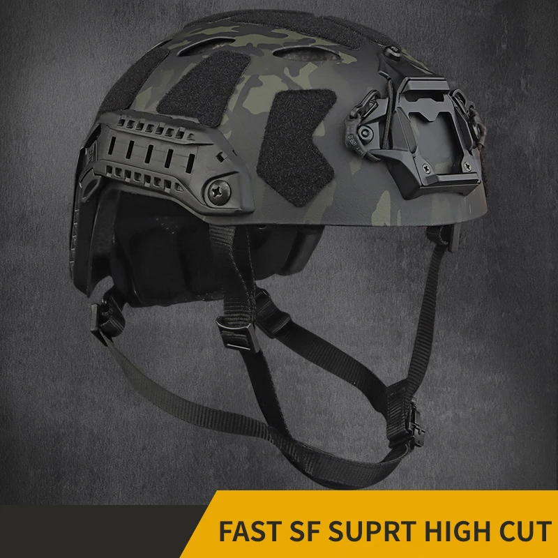 Sports Lightweight Fast Helmets, Upgraded Rail, Rapid Deployment Accessories, Reserved Headphone Strap Slot