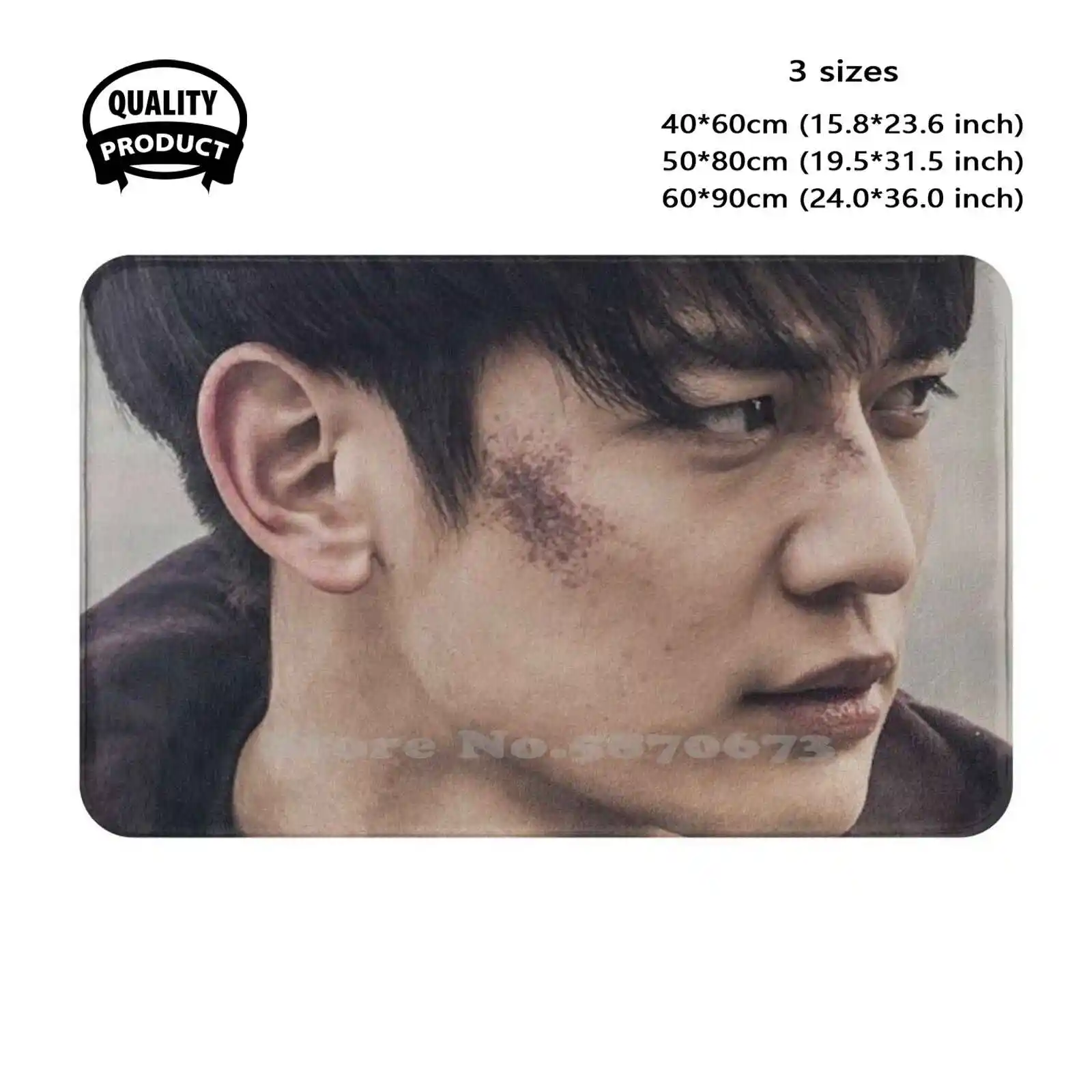 Shinee Choi Minho Soft Cushion Home Carpet Door Mat Car Rug Shinee Minho Choi Minho Minho Kpop Minho K Pop Shinee Choi Min Ho