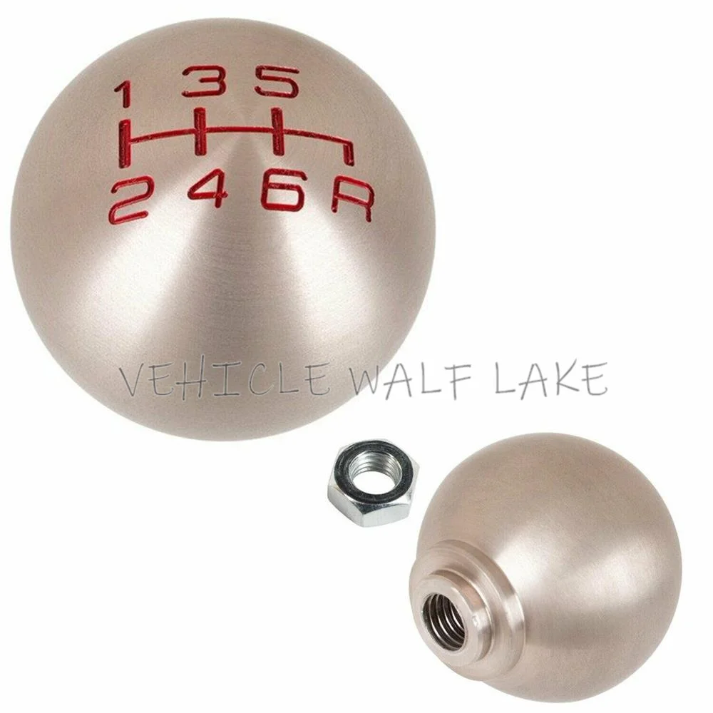 

5 / 6 Speed M10 x 1.5 Thread Aluminum Racing Gear Shift Knob For Honda Civic FD2 TYPE-R 2006 2007 2008 2009 2010 2011 2012