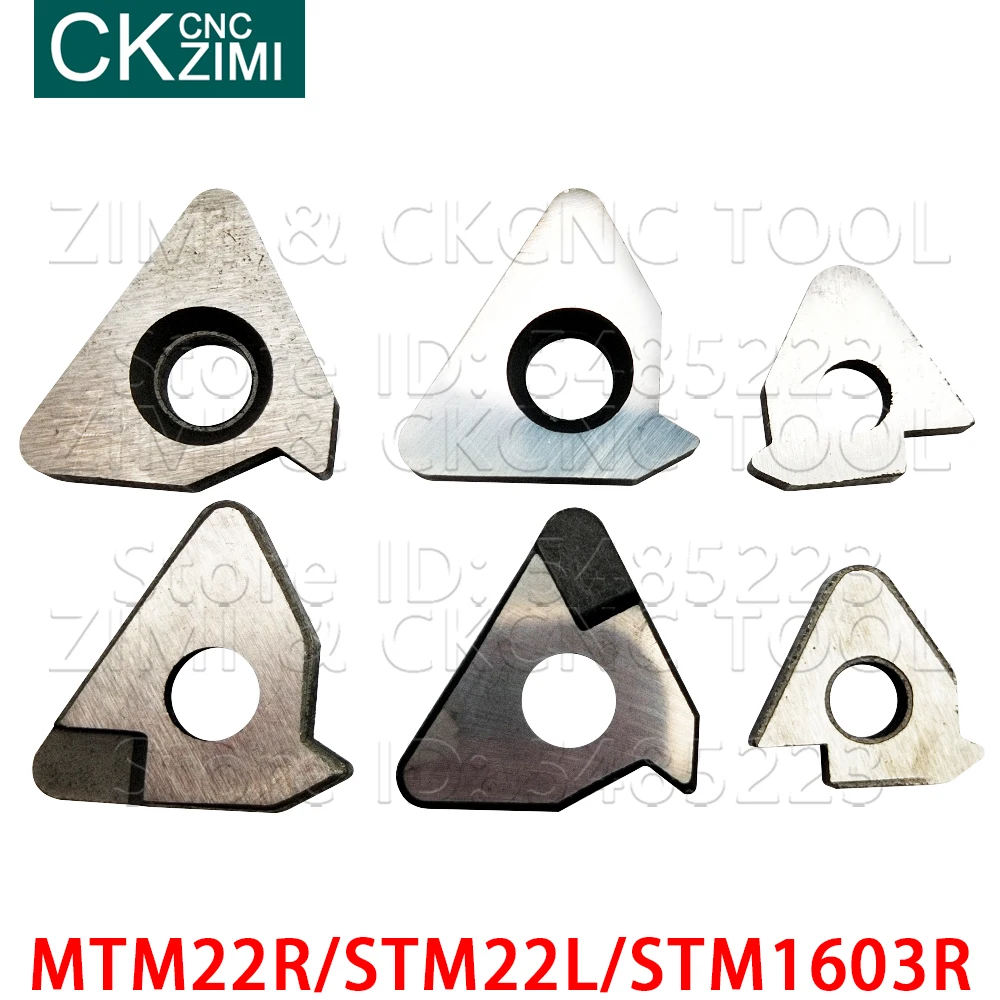 STM22L MTM22R STM22R STM1603 STM16 internal and external threads cutter pad Cemented carbide Shim CNC tools 22ER 22IR 16ER 16IR