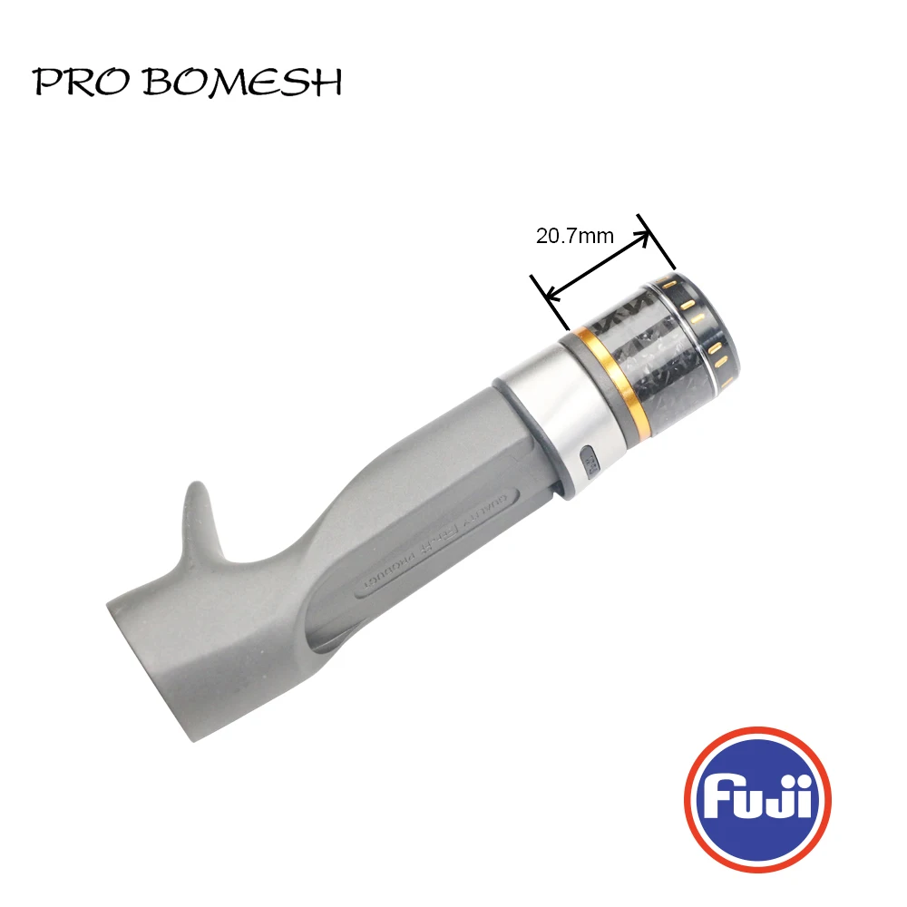 Pro Bomesh 1 Set Fuji ECS 16 4Axis Woven Aluminium Trim Hood Casting Reel Seat Set DIY Rod Building Component Repair Accessory