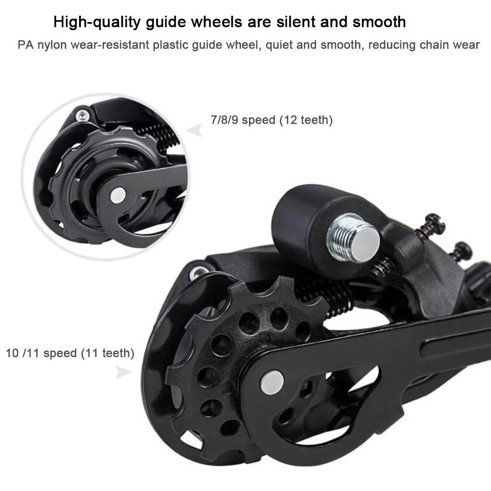 MTB Bicycle Rear Derailleur 7/8/9 10 11 12 Speed Change Gear for Mountain Bike Back Transmission Mechanical Gear Shifting Device