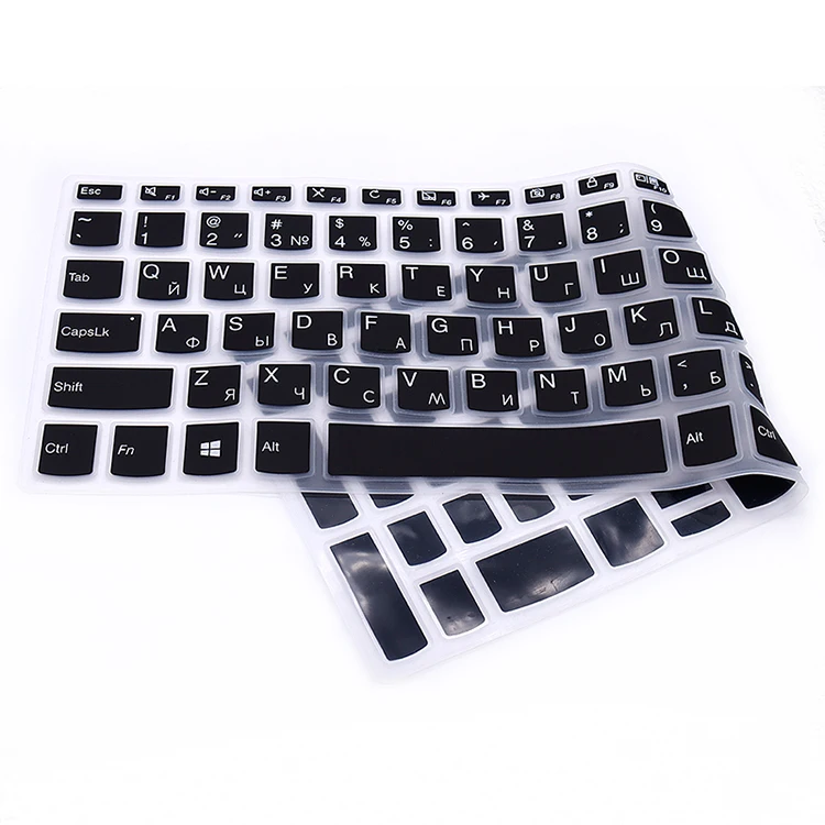 HRH – housse de clavier en Silicone, langue russe, Film de protection pour clavier Lenovo Xiaoxin cao5000-15,ideapad 320s