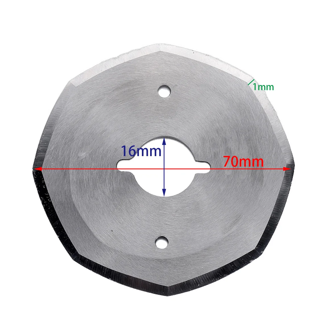 10Pcs Alloy Steel 70 YJ-70A Rotary Round Blade Electric Machine Saw Cutting Cloth Textile Knife Cutter Fabric DIY Hand Tools