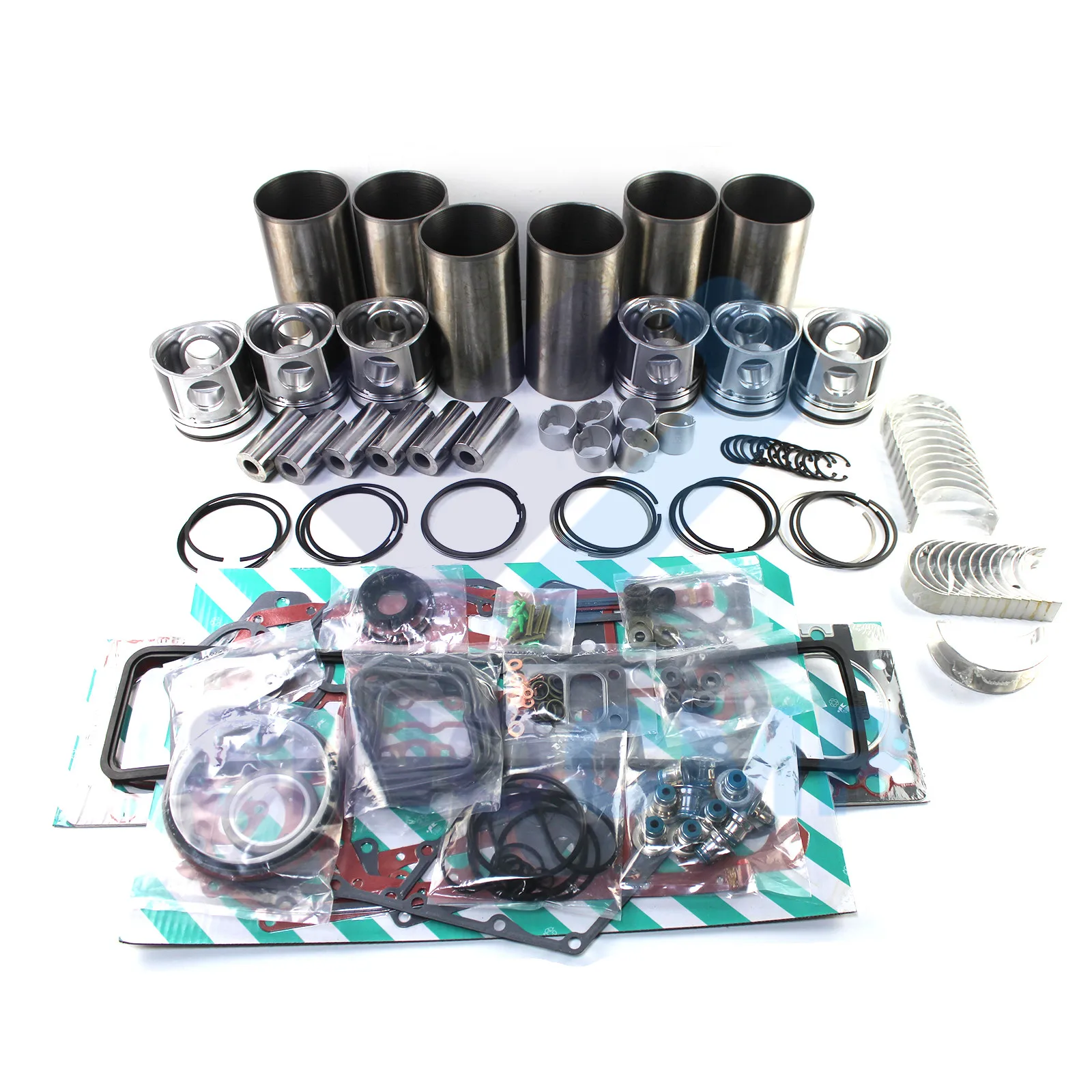 6B 6BT 6BTA Engine Overhaul Rebuild Kit 5.9L 12v For Dodge Ram Pickup for Excavator