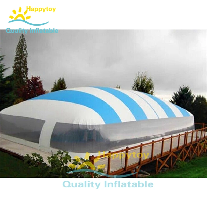 

2019 Outdoor Garden Free Customize Durable Pvc Inflatable Transparent Cover Dome Tent For Swimming Pool