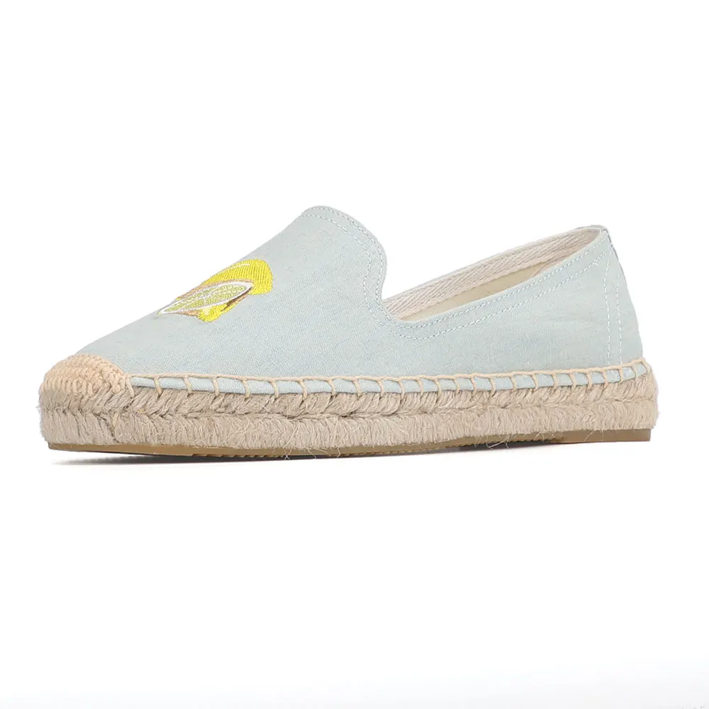 2020 Time-limited Espadrilles Flats Shoes Zapatillas Mujer Sapatos Woman Ladies Slip-on Breathable Walking Flat Espadrille Slip