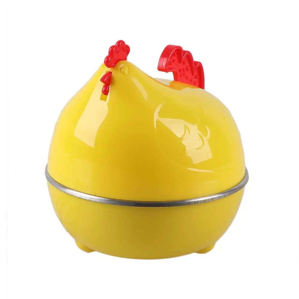 Multifunctional Household Mini Cute Cartoon Hen Shape Electric Egg Cooker Eggs Boiler Steamer EU Plug